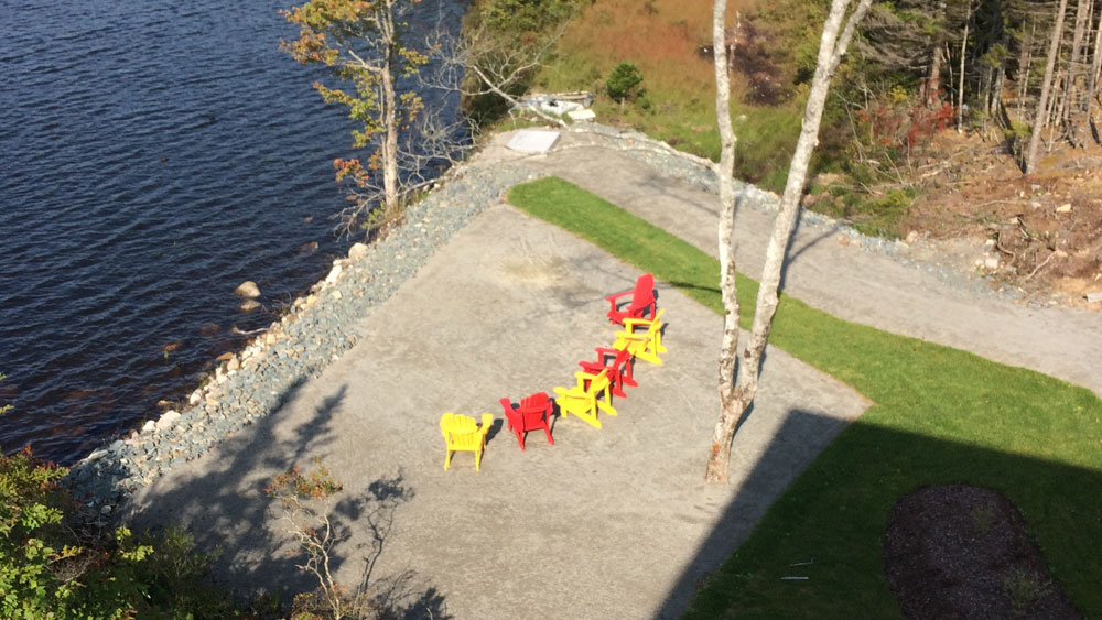 Sitting Area by the lake
